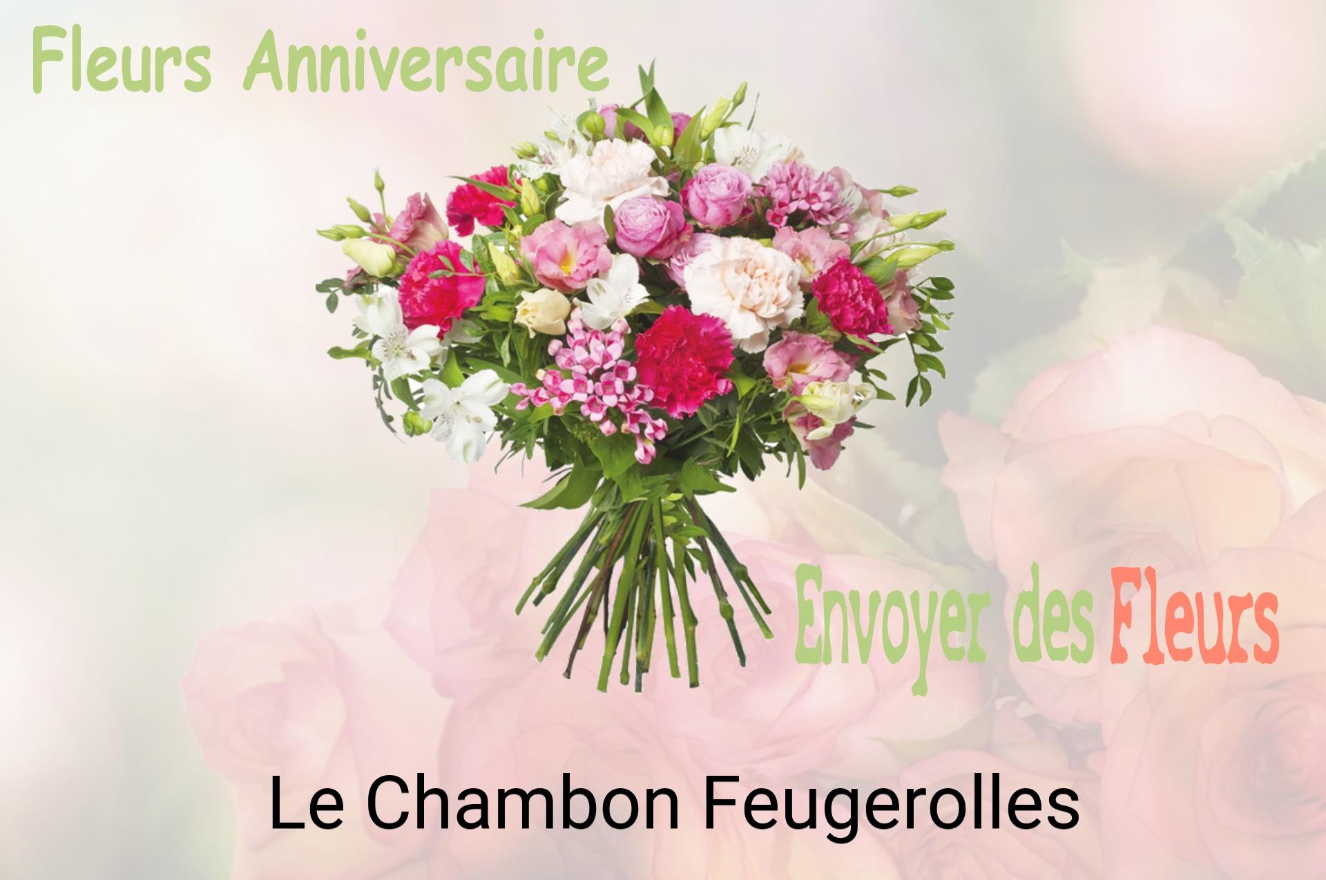 Bouquet de fleurs d’anniversaire livré à Le Chambon-Feugerolles